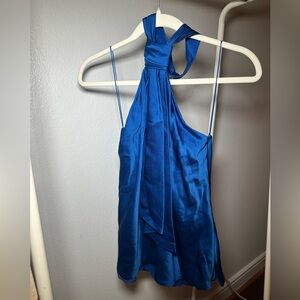 Jason Wu Vibrant Blue Halter Top